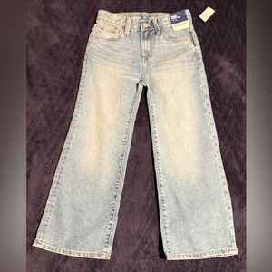 Old Navy Girls High-Rise Baggy Wide-leg jeans (Size 8)